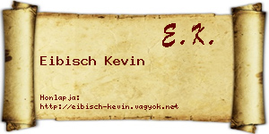 Eibisch Kevin névjegykártya